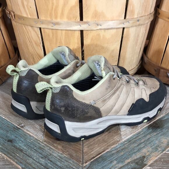 Danner Nobo Low 3” Goretex Waterproof Tan Leather Hiking Shoes Womens Size 8.5 - Picture 5 of 11